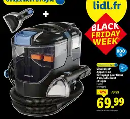 Lidl Silvercrest appareil de nettoyage pour tissus d'ameublement et tapis offre