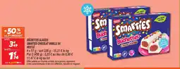 Netto NESTLÉ Bûchettes glacées smarties chocolat vanille x4 offre