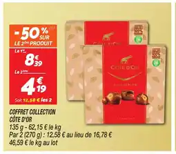 Netto CÔTE D'OR Coffret collection offre