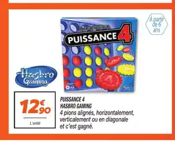 Netto PUISSANCE 4 Hasbro gaming offre