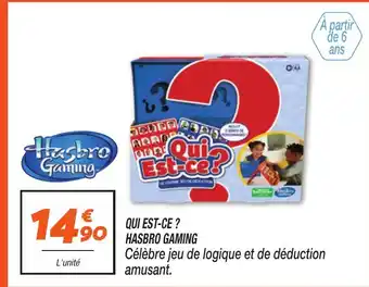 Netto HASBRO GAMING Qui est-ce? offre