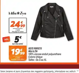 Netto MILA & ZYA Veste perfecto offre