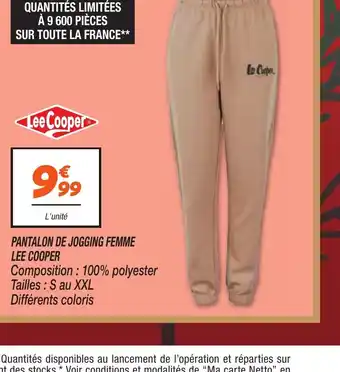 LEE COOPER Pantalon de jogging femme