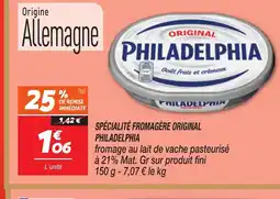 Netto PHILADELPHIA Spécialité fromagère original offre