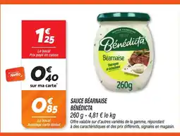 Netto BÉNÉDICTA Sauce béarnaise offre