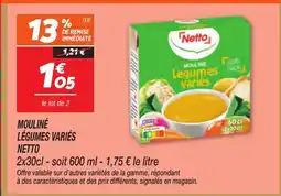 Netto NETTO Mouliné légumes variés offre