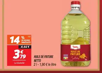Netto NETTO Huile de friture offre
