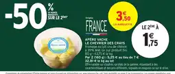Intermarché Express Apéro vache le chevrier des crays offre