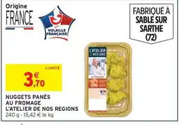 Intermarché Express L'ATELIER DE NOS REGIONS Nuggets panés au fromage offre