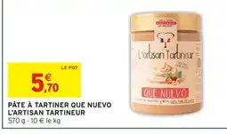 Intermarché Express L'ARTISAN TARTINEUR Pâte à tartiner que nuevo offre