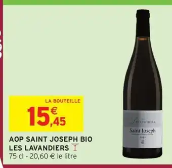 Intermarché Express LES LAVANDIERS Aop saint joseph bio offre