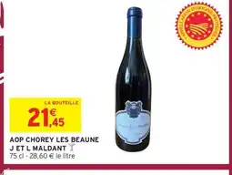 Intermarché Express J ET L MALDANT I Aop chorey les beaune offre