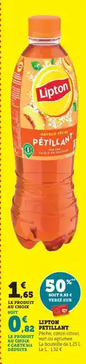 Maximarché LIPTON Petillant offre