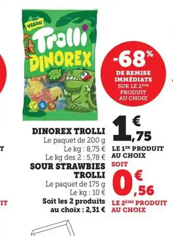 Maximarché TROLLI Dinorex offre