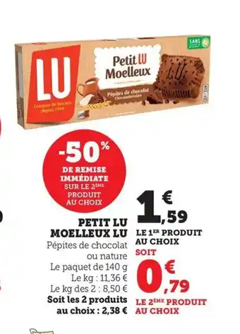 Maximarché LU Petit lu moelleux offre