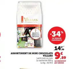 Maximarché VILLARS Assortiment de mini chocolats offre