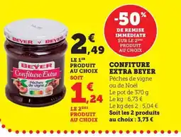 Maximarché BEYER Confiture extra offre