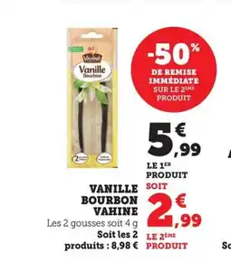 Maximarché VAHINE Vanille bourbon offre