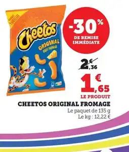 Maximarché CHEETOS Original fromage offre