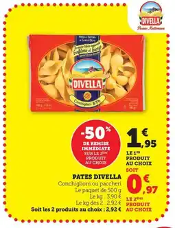Maximarché DIVELLA Pates offre