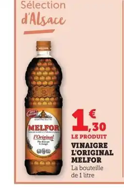 Maximarché MELFOR Vinaigre l'original offre