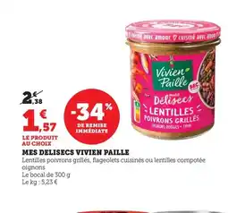 Maximarché VIVIEN PAILLE Mes delisecs offre