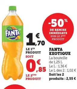 Maximarché FANTA Exotique offre