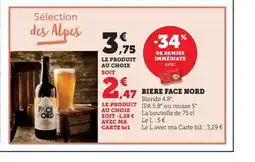 Maximarché FACE NORD Biere offre
