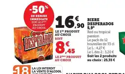 Maximarché DESPERADOS Biere offre