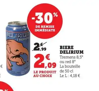 Maximarché DELIRIUM Biere offre