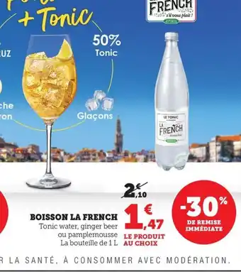 Maximarché LA FRENCH Boisson offre