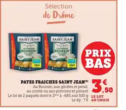 Maximarché SAINT JEAN Pates fraiches offre