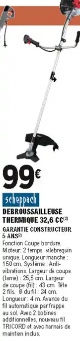 E.Leclerc Brico Debroussailleuse thermique offre