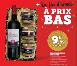 Super U Corbeille pleine campagne offre