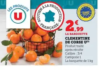 Maximarché Clementine de corse u offre