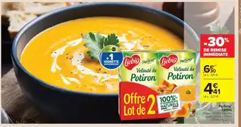 Carrefour Market LIEBIG Pur Soup offre