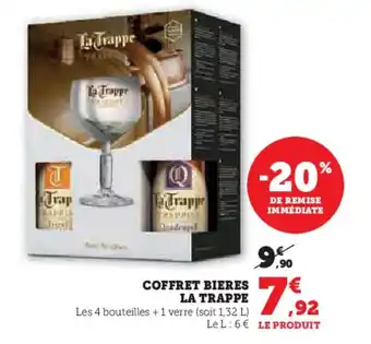 Super U Coffret bieres la trappe offre