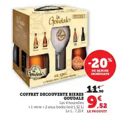 Super U Coffret decouverte bieres goudale offre