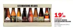 Super U Coffret bieres les brassins belges offre