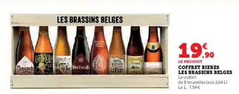 Super U Coffret bieres les brassins belges offre
