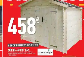 Brico Cash Abri De Jardin offre
