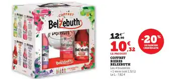 Super U Coffret bieres belzebuth offre