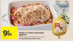 Carrefour Market MORITZ Palette à la diable authentique offre