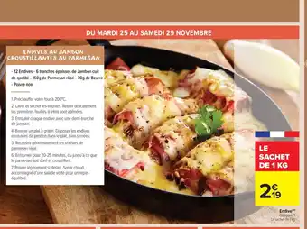 Carrefour Market Endive offre