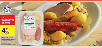 Carrefour Market CARREFOUR Choucroute garnie Le Marché offre