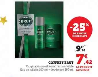 Super U Coffret brut offre