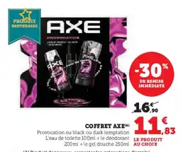 Super U Coffret axe offre
