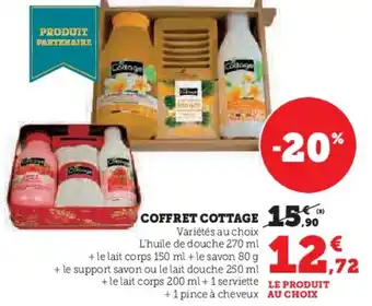 Super U Coffret cottage offre