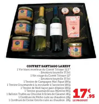 Super U Coffret santiago laredy offre
