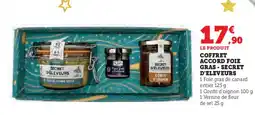Super U Coffret accord foie gras - secret d'eleveurs offre